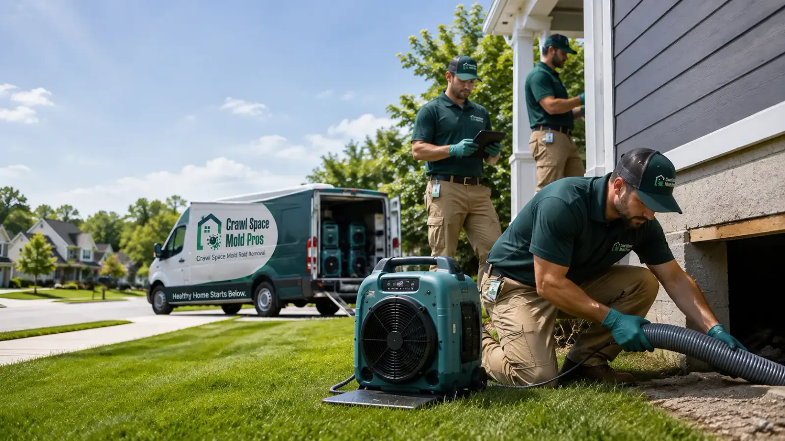 Crawl Space Mold Removal in Antioch, IL